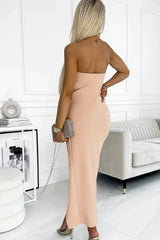 Strapless Split Bodycon Dress Cocktail Dresses - Tophatter Daily Deals