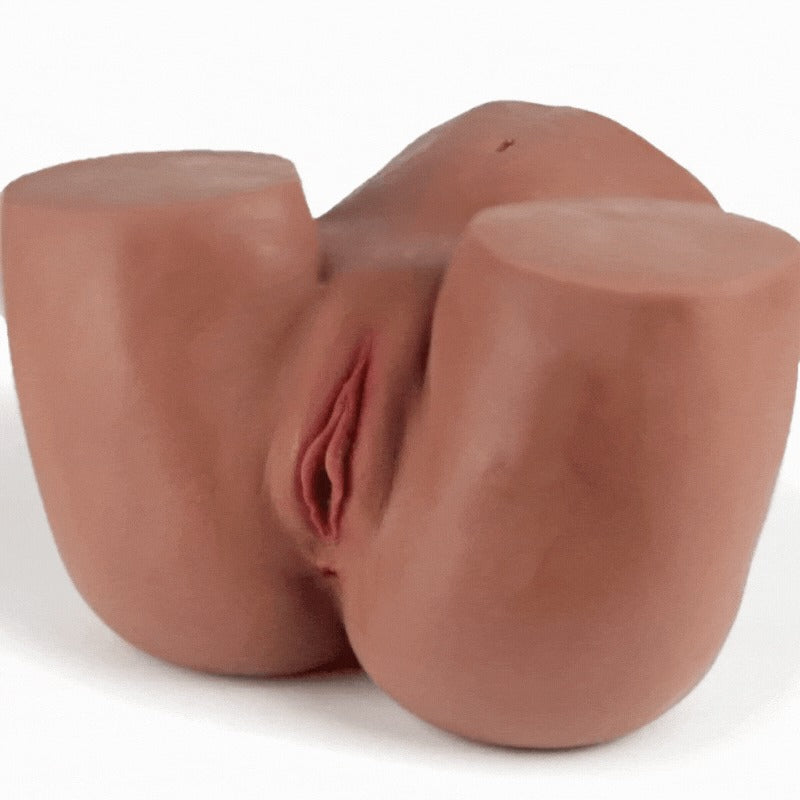 Kalista - Brown Sex Toys for Men Orgasm Life-Sized Pussy Ass Realistic Butt 19.51 Lbs Masturbators - Tophatter Daily Deals