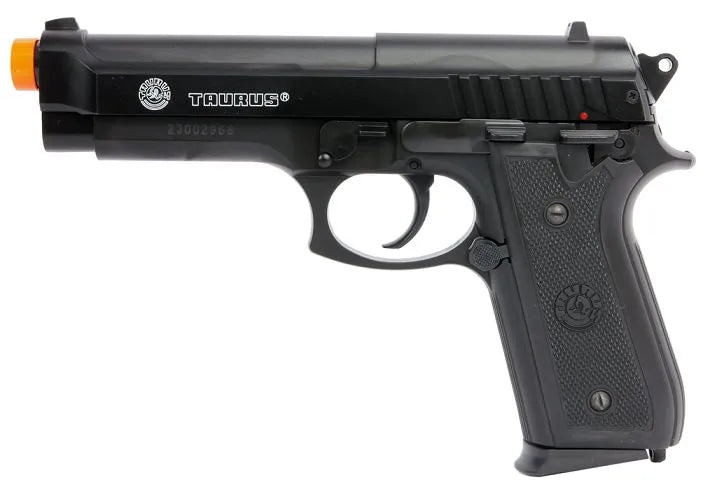 Black Airsoft Handgun Metal Barrel Slide Baxs System Gun 328FPS TAURUS PT92 - Tophatter Daily Deals