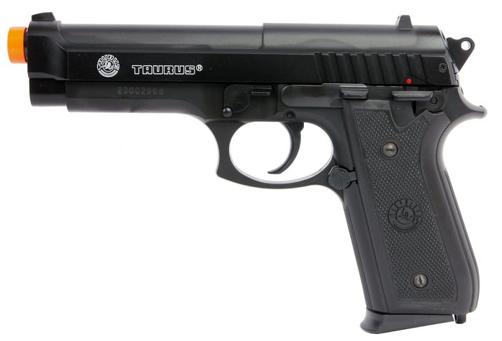Black Airsoft Handgun Metal Barrel Slide Baxs System Gun 328FPS TAURUS PT92 Collectible Weapons - Tophatter Daily Deals