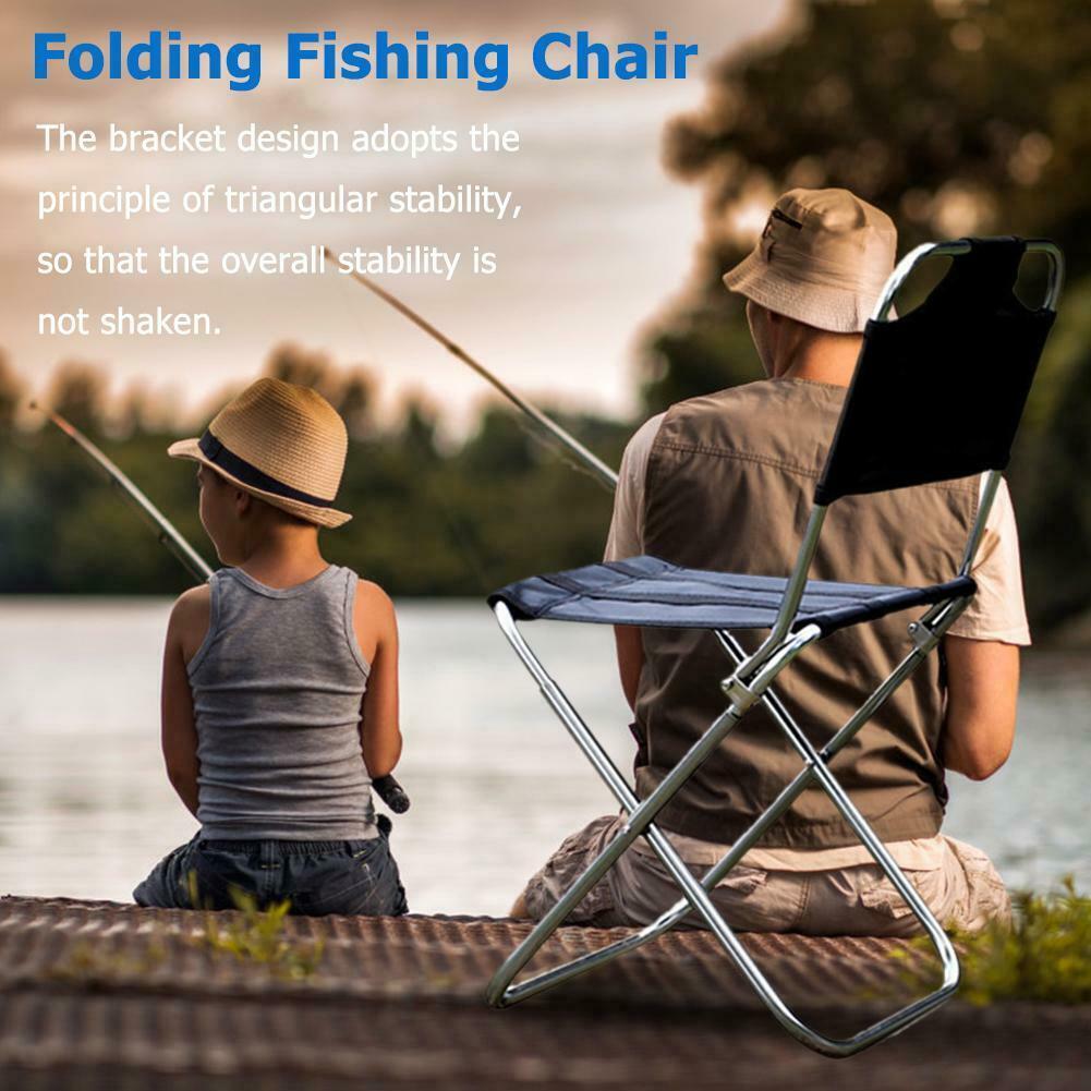 Aluminum alloy folding chair 0 - Tophatter Daily Deals