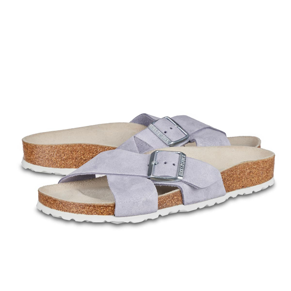 Birkenstock Siena Suede Leather Sandals Footwear - Tophatter Daily Deals