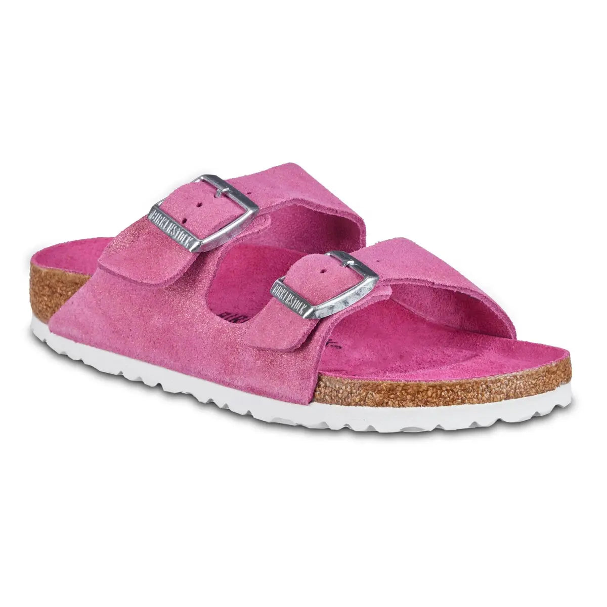 Birkenstock Arizona Suede Leather Sandals Medium Narrow Footwear - Tophatter Daily Deals