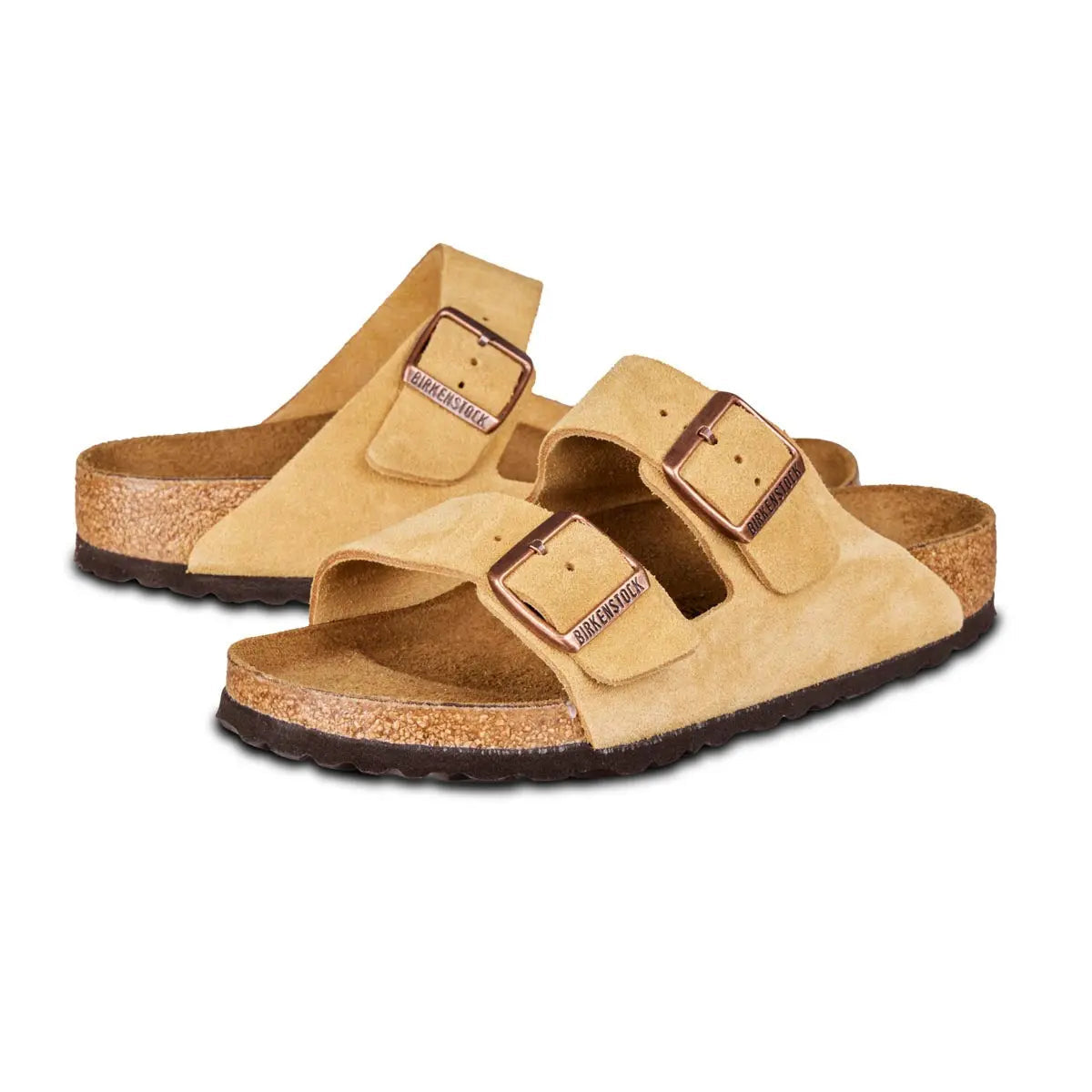 Birkenstock Arizona Suede Leather Sandals Footwear - Tophatter Daily Deals