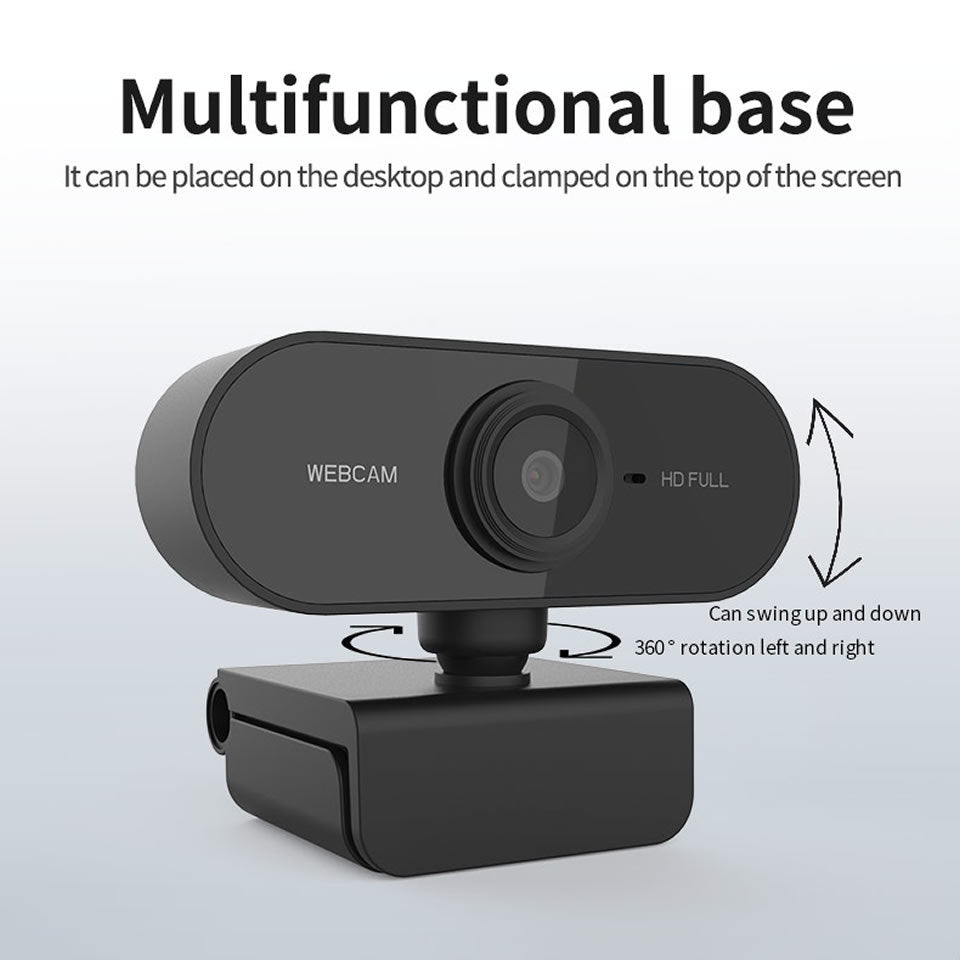 1080P Microphone-Rotatable-Cameras 0 - Tophatter Daily Deals