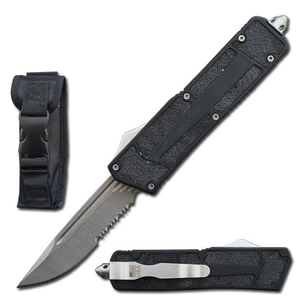 8.75" Automatic Inner Demon Dual Action OTF Knife - TOPHATTER'S ARMORY DEALS Collectible Weapons - Tophatter Daily Deals