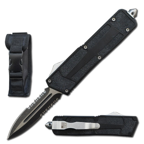 8.75" Automatic Inner Demon Dual Action Out Of The Front Knife - TOPHATTER'S ARMORY DEALS Collectible Weapons - Tophatter Daily Deals