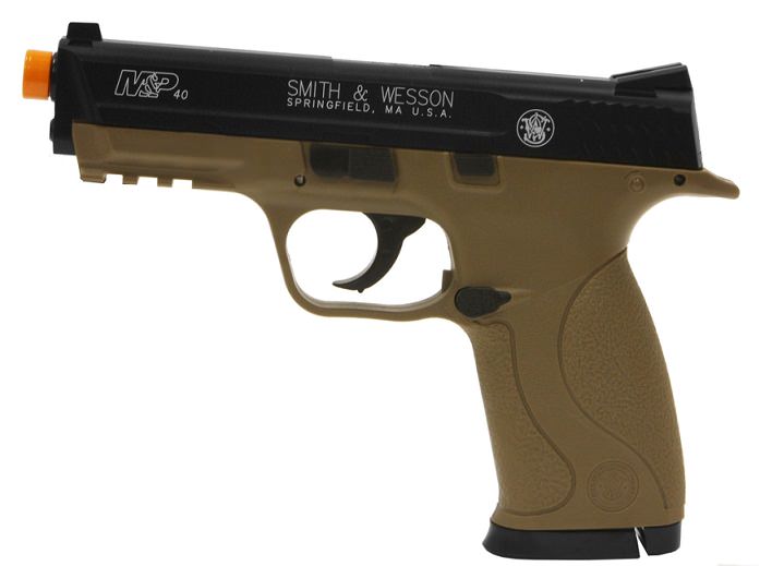 Smith & Wesson M&P40 HPA Ultra-Grade Heavyweight Tan Pistol - TOPHATTER'S ARMORY DEALS Collectible Weapons - Tophatter Daily Deals