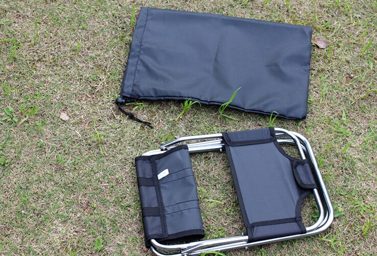 Aluminum alloy folding chair 0 - Tophatter Daily Deals