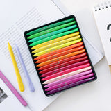 24 color plastic crayons 0 - Tophatter Daily Deals