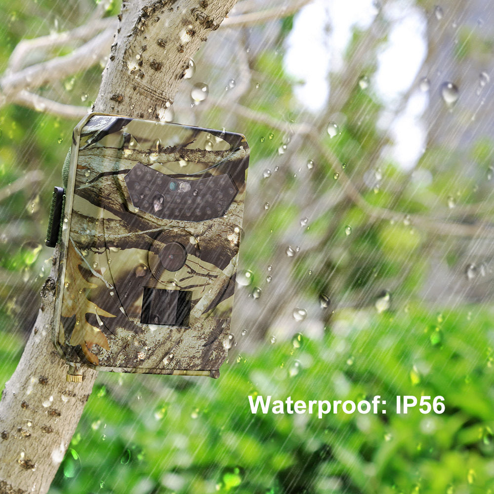 1080P Trail Camera Hunting Game Camera Outdoor Wildlife Scouting Camera PIR Sensor Infrared Night Vision 0 - Tophatter Daily Deals