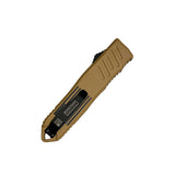 5.5" Automatic OTF Knife w/ Half Serrated Dagger Blade - Tophatter Daily Deals