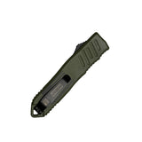 5.5" Automatic OTF Knife w/ Half Serrated Dagger Blade - Tophatter Daily Deals