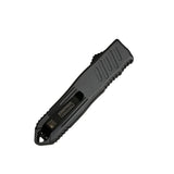 5.5" Automatic OTF Knife w/ Half Serrated Dagger Blade - Tophatter Daily Deals