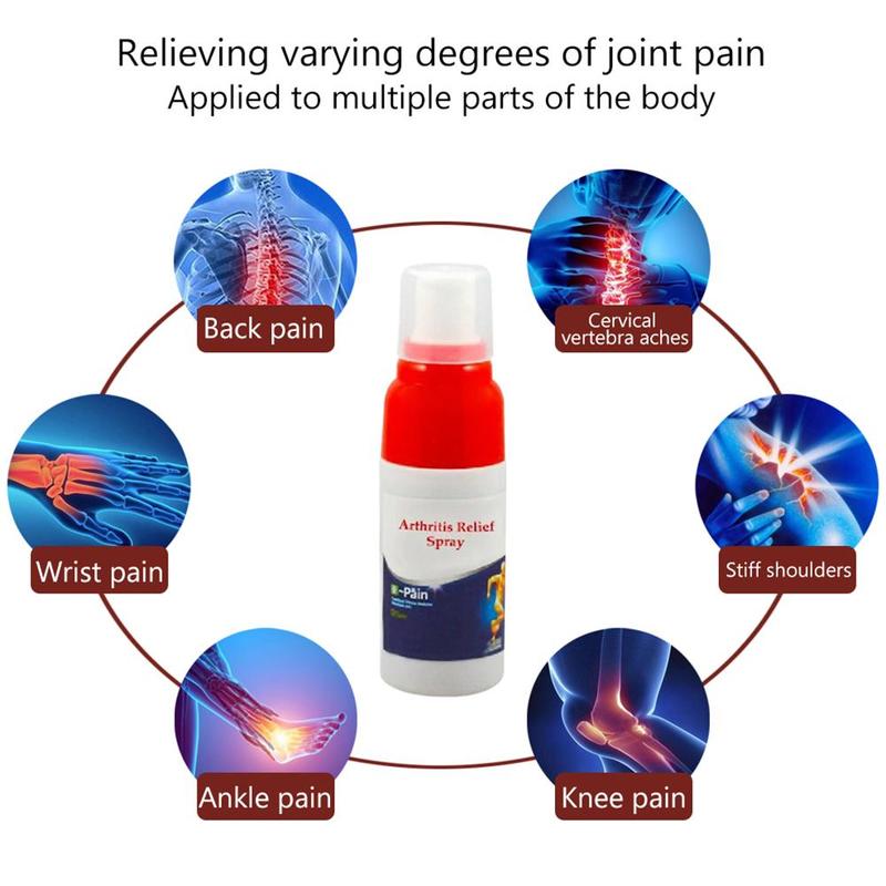Bones Pain Relief Spray Rheumatism Arthritis Muscle Sprain Knee Waist Pain Back Shoulder Spray 0 - Tophatter Daily Deals