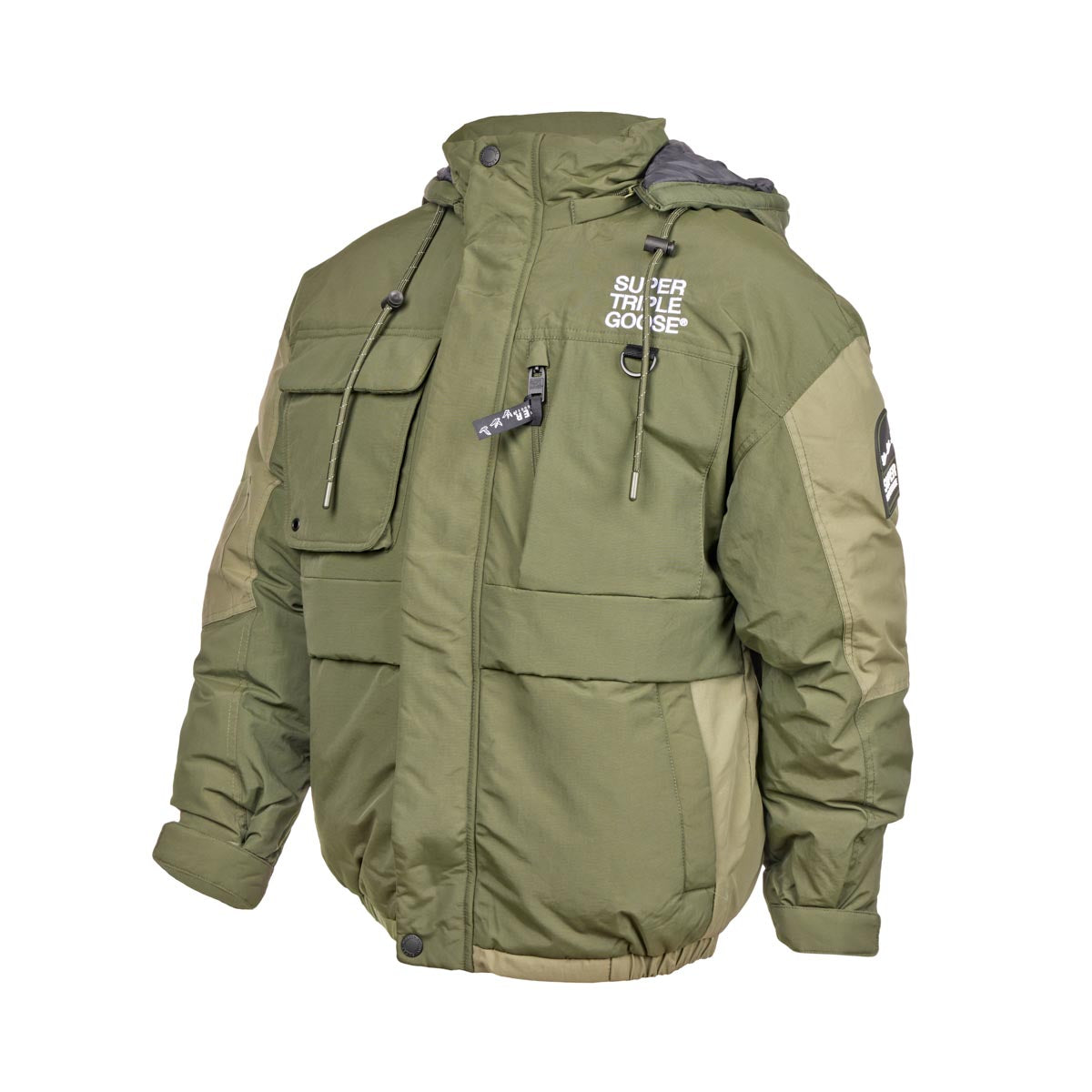 Super Triple Goose Men's Parka Jacket Jackets - Tophatter Daily Deals