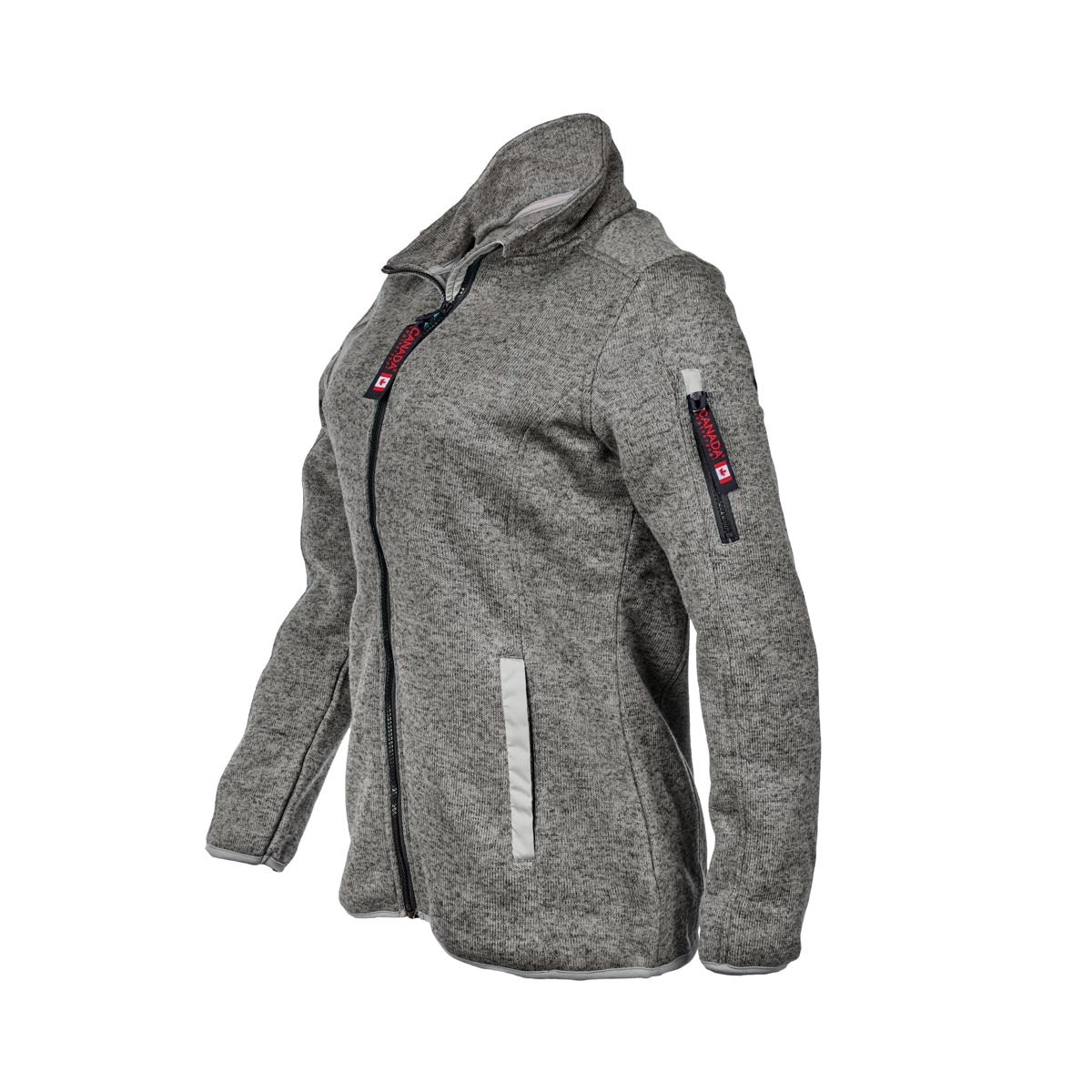 Canada Weather Gear Women's Sweater Fleece Climb Jacket Jackets - Tophatter Daily Deals