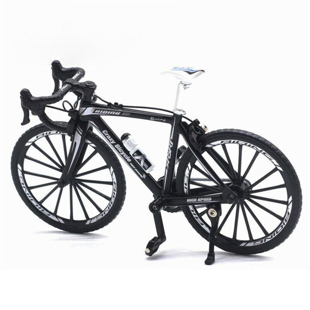 Alloy simulation bicycle decoration road bike Black 0 - Tophatter Daily Deals