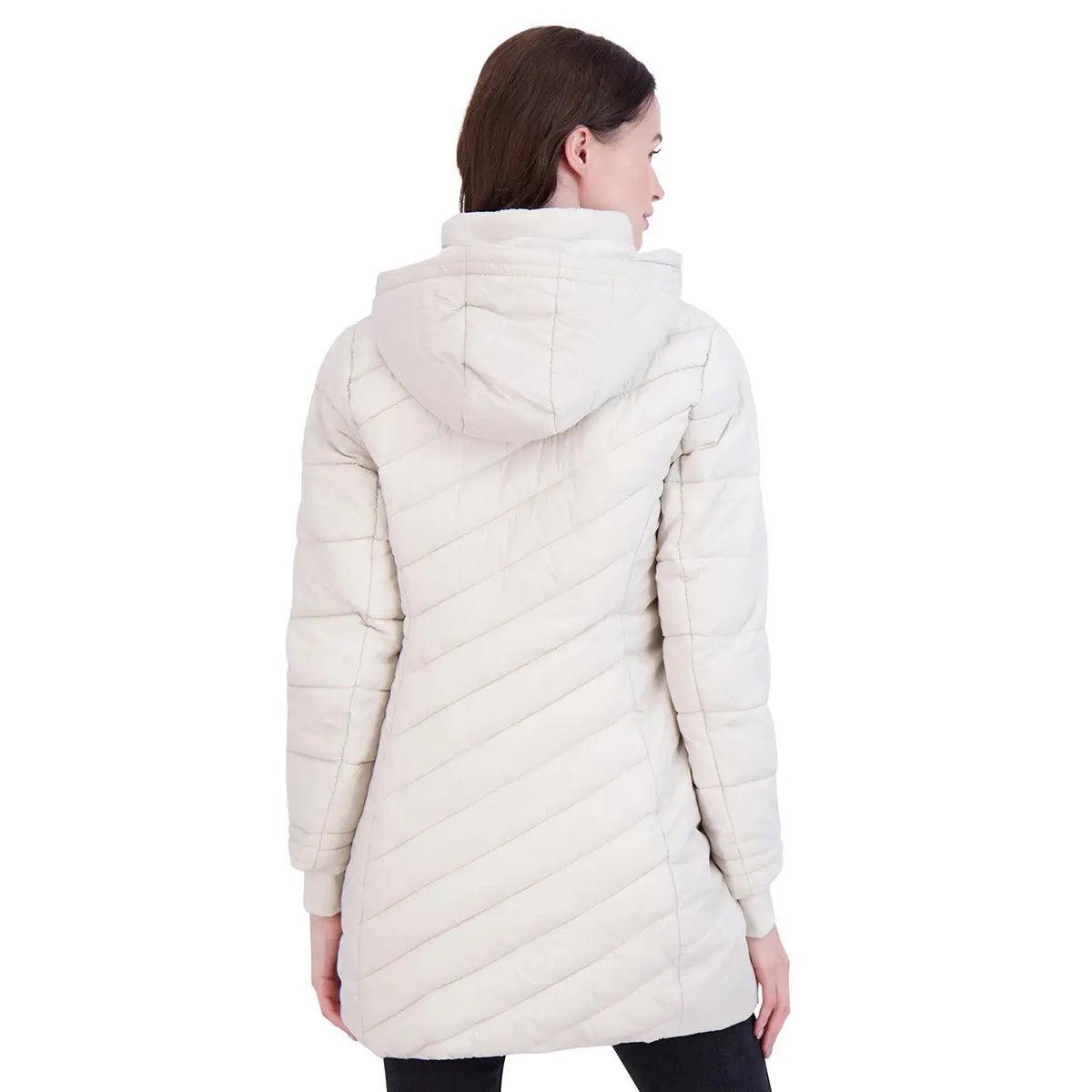 Spyder Women's Boundless Long Puffer Coat Jackets - Tophatter Daily Deals