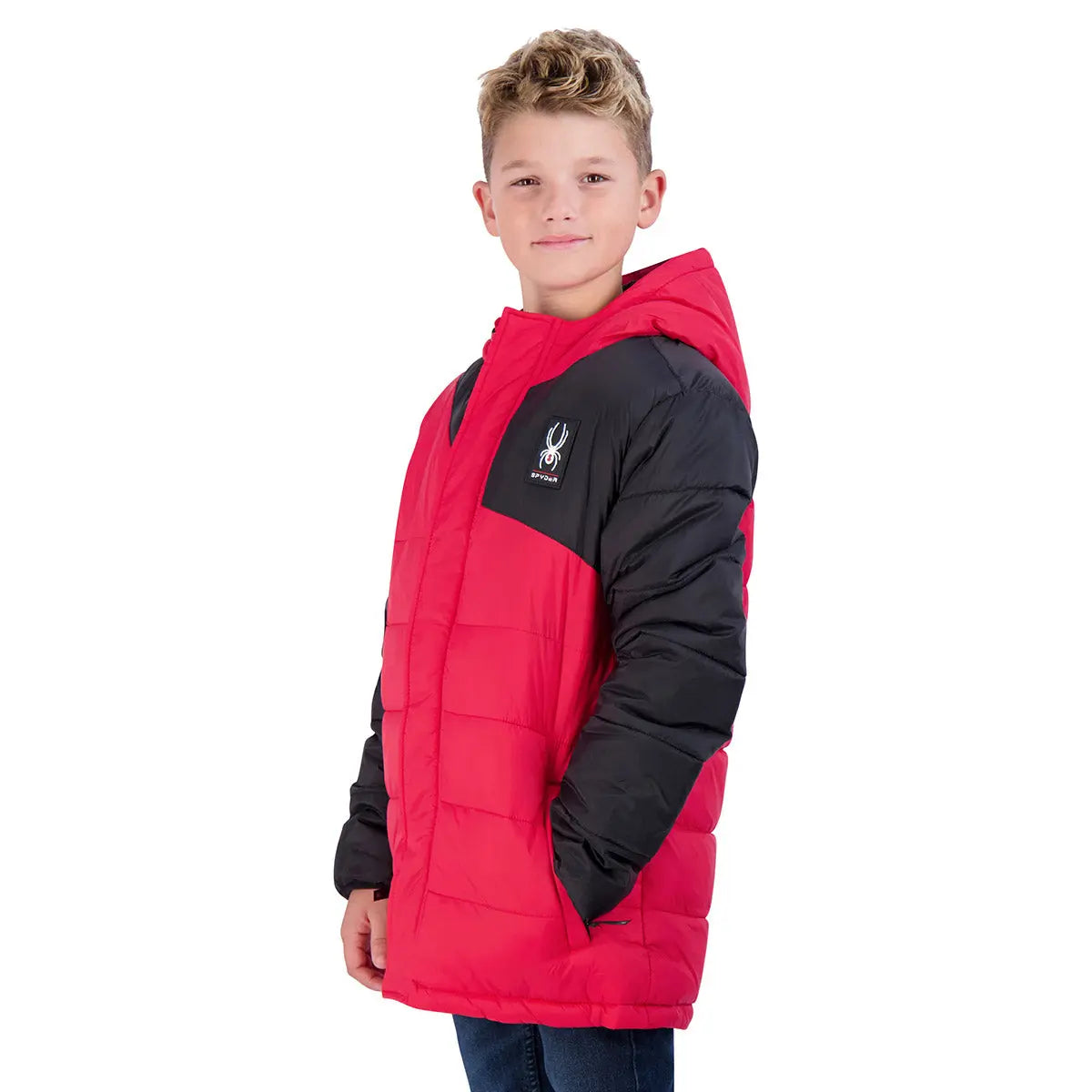 Spyder Boy's Circuit Puffer Jacket Jackets - Tophatter Daily Deals