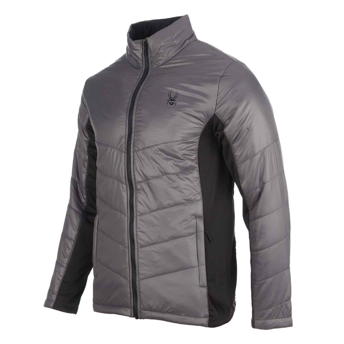 Spyder Men's Stealth Full Zip Hybrid Jacket Jackets - Tophatter Daily Deals