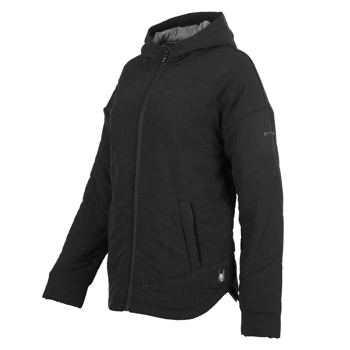 Spyder Women's Stretch Woven Full Zip Hoodie Hoodie - Tophatter Daily Deals