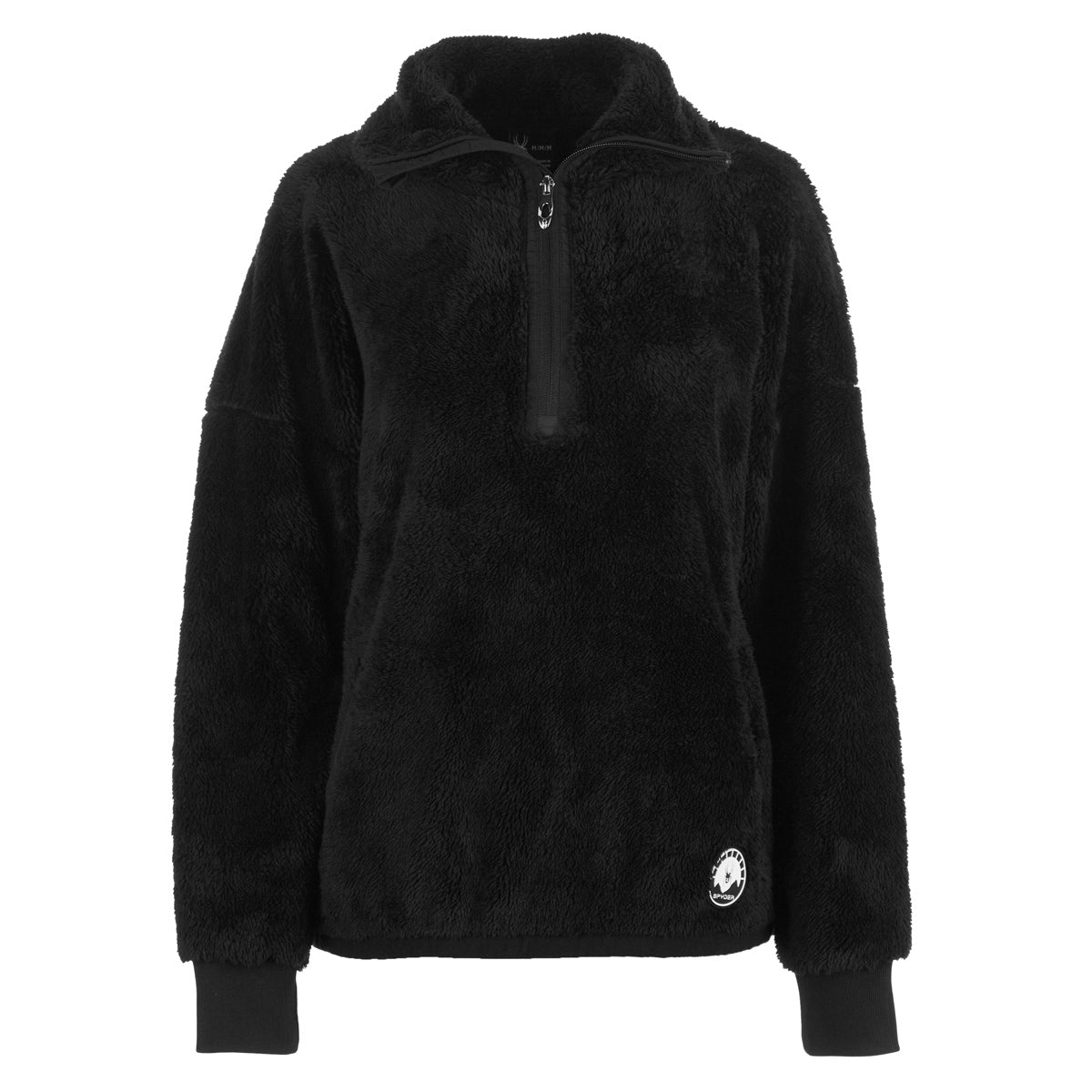 Spyder Women's Cozy Que Sherpa Jacket Black Jackets - Tophatter Daily Deals