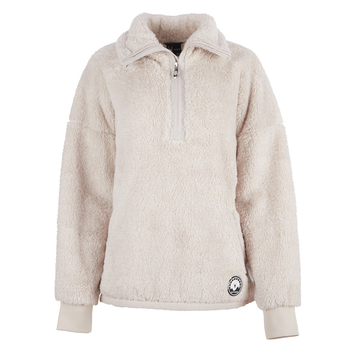 Spyder Women's Cozy Que Sherpa Jacket Moonbeam Jackets - Tophatter Daily Deals