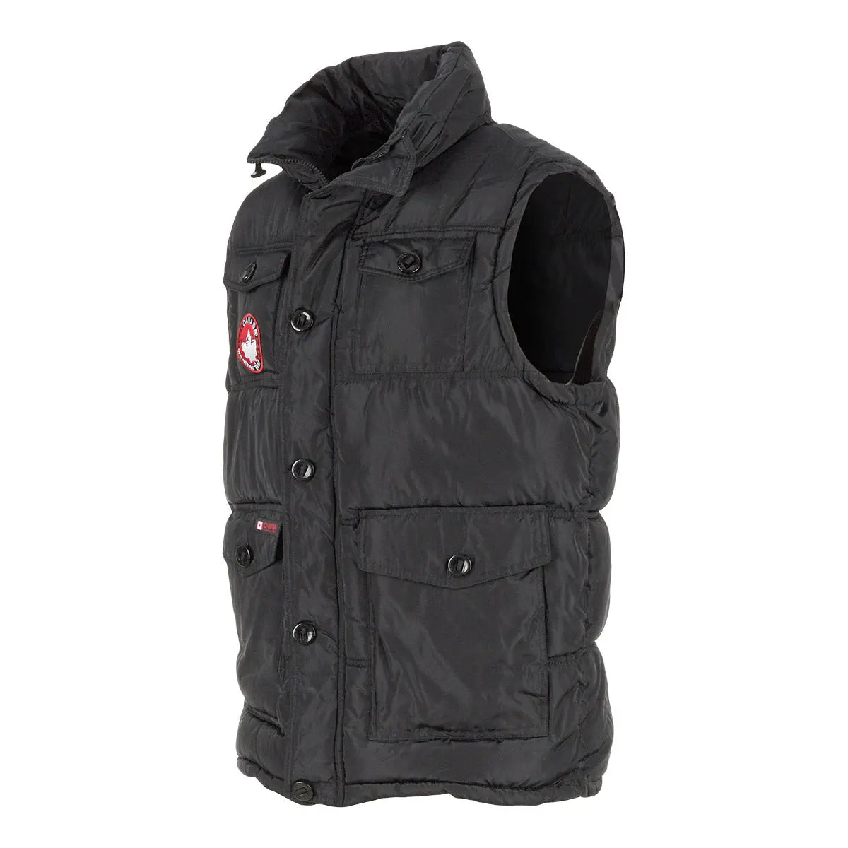 Canada Weather Gear Men's 4-Pocket Puffer Vest Vests - Tophatter Daily Deals