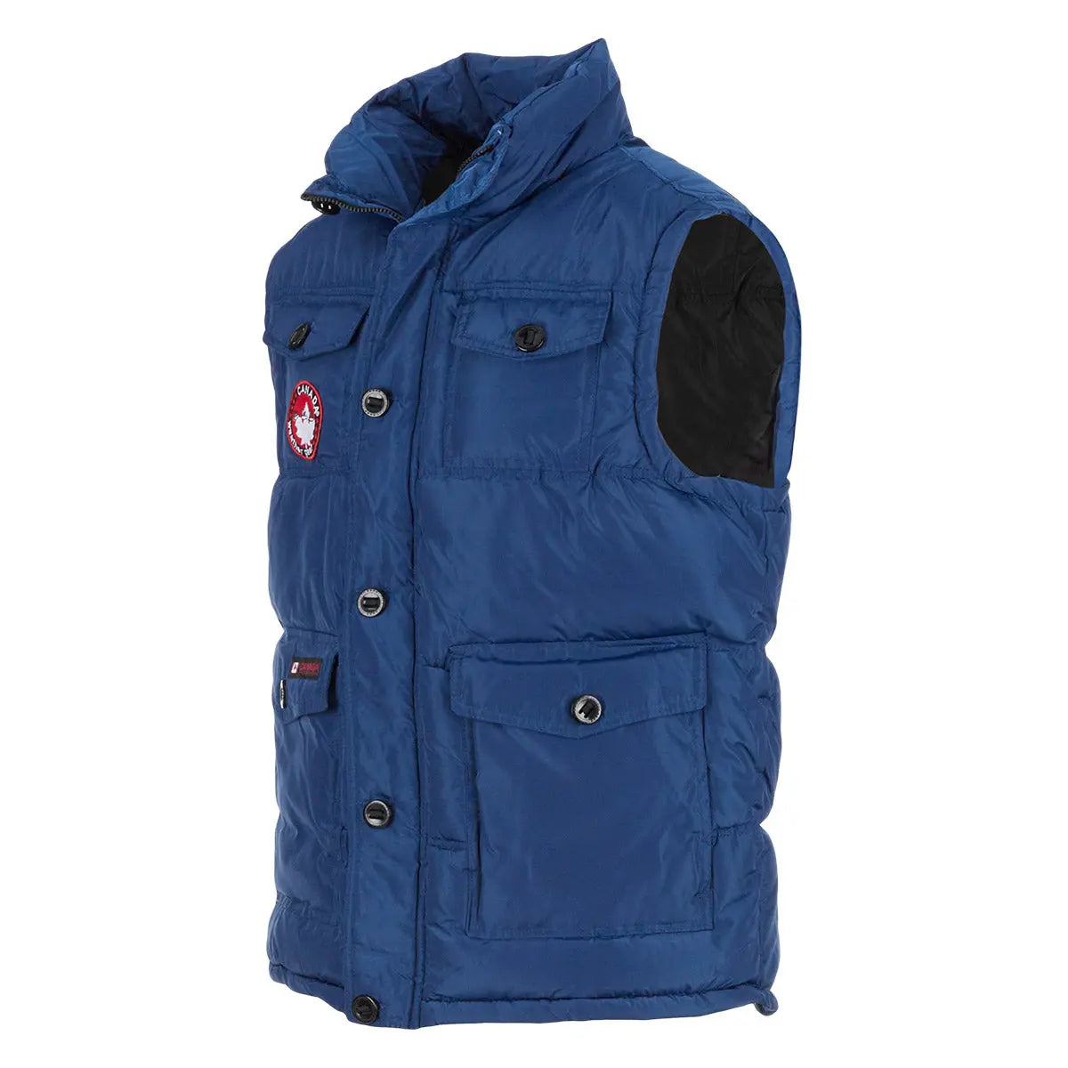 Canada Weather Gear Men's 4-Pocket Puffer Vest Vests - Tophatter Daily Deals