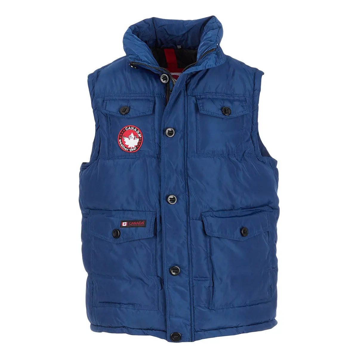 Canada Weather Gear Men's 4-Pocket Puffer Vest Northern Night Vests - Tophatter Daily Deals