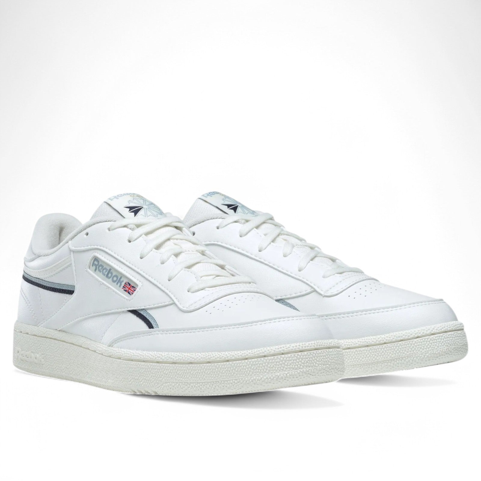 Reebok Men's Club C 85 Vegan Shoes - Chalk/Gabgry/Vecnav Chalk Gabgry Vecnav 10 Footwear - Tophatter Daily Deals