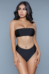 Serenity Swimsuit Black Bikinis - Tophatter Daily Deals