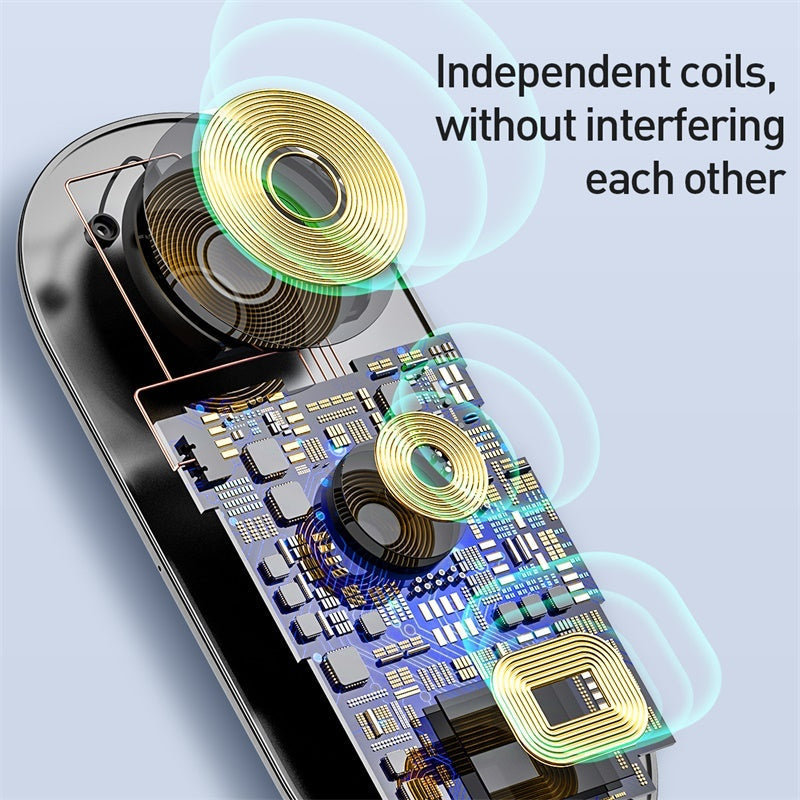 3-in-1 wireless charging 0 - Tophatter Daily Deals