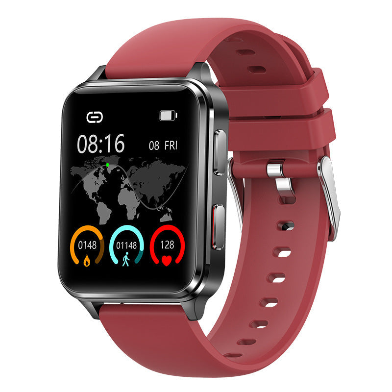 Air Type All-weather Heart Rate Multi-sport Watch Red USB 0 - Tophatter Daily Deals
