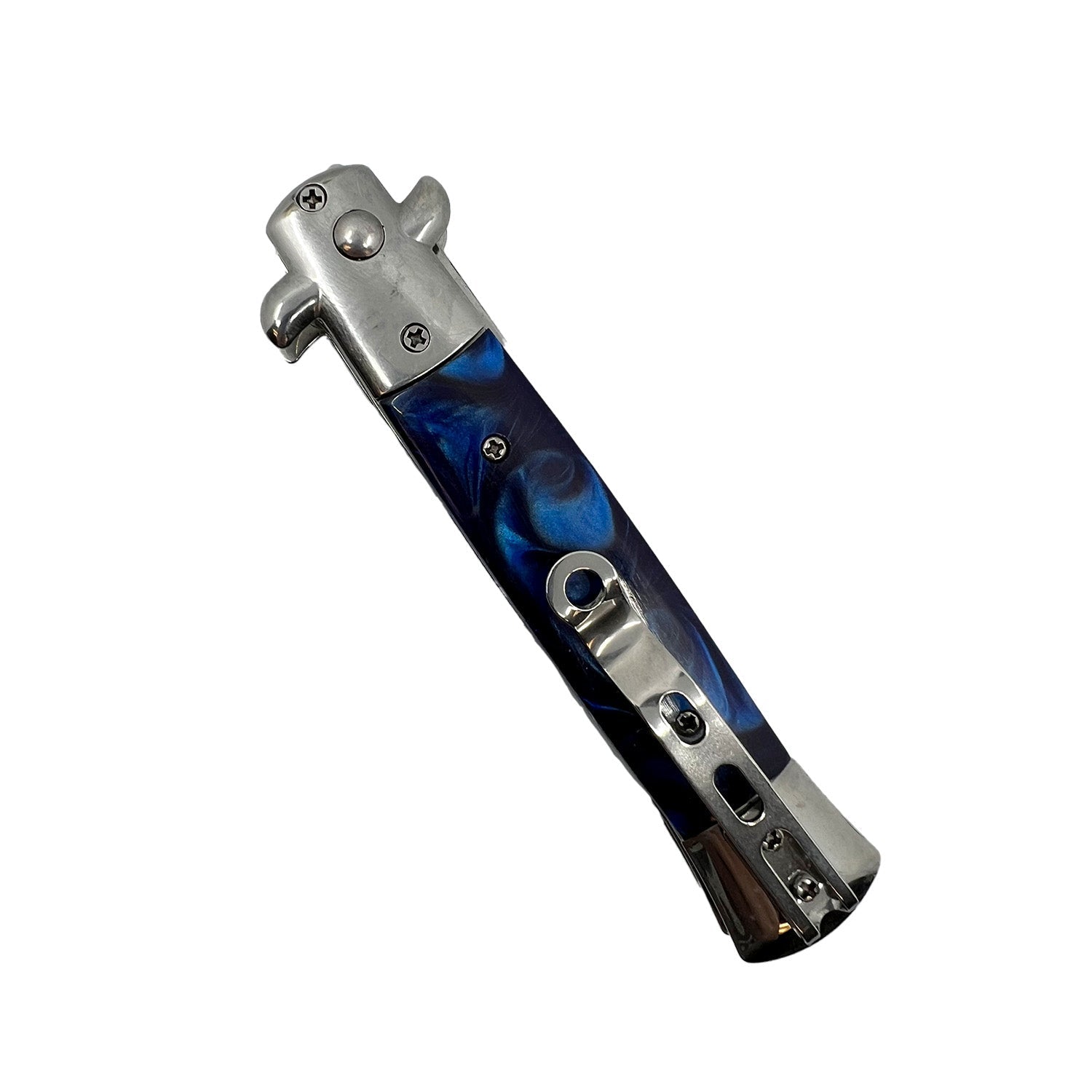 9” Automatic Out-The-Side Knife - Tophatter Daily Deals