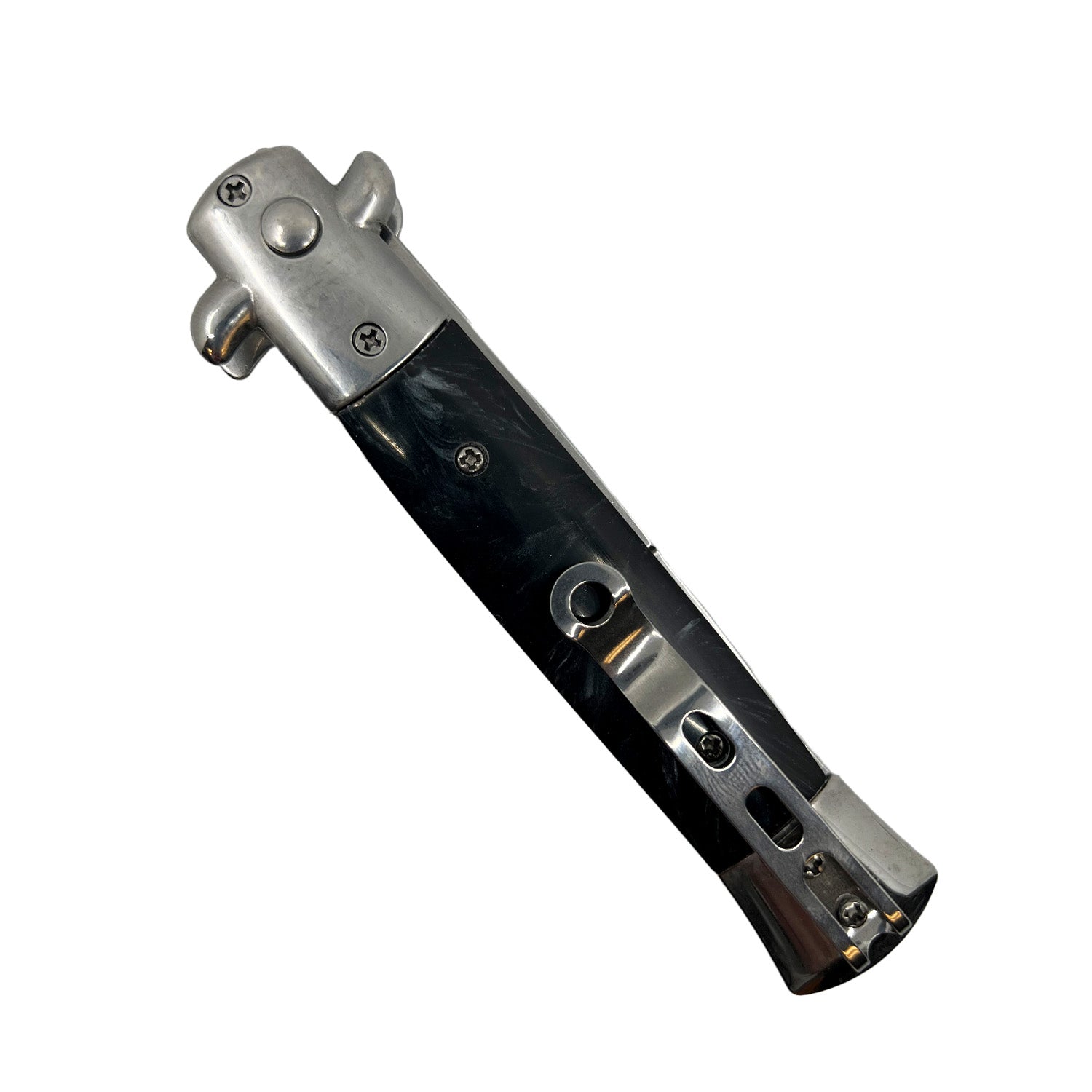 9” Automatic Out-The-Side Knife - Tophatter Daily Deals