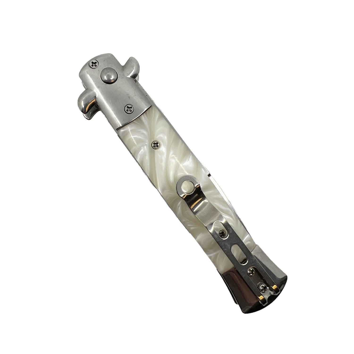 9” Automatic Out-The-Side Knife - Tophatter Daily Deals