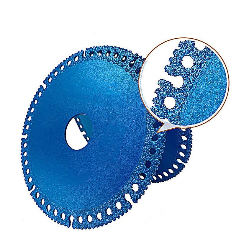 Angle Grinder Diamond Cutting Sheet 100MM cut sheet Blue 1PC 0 - Tophatter Daily Deals