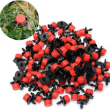 Adjustable flow dripper Black 60pcs 0 - Tophatter Daily Deals