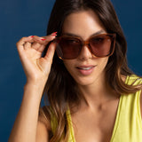 Biscayners Warren Nude Women's Sunglasses Sunglasses - Tophatter Daily Deals