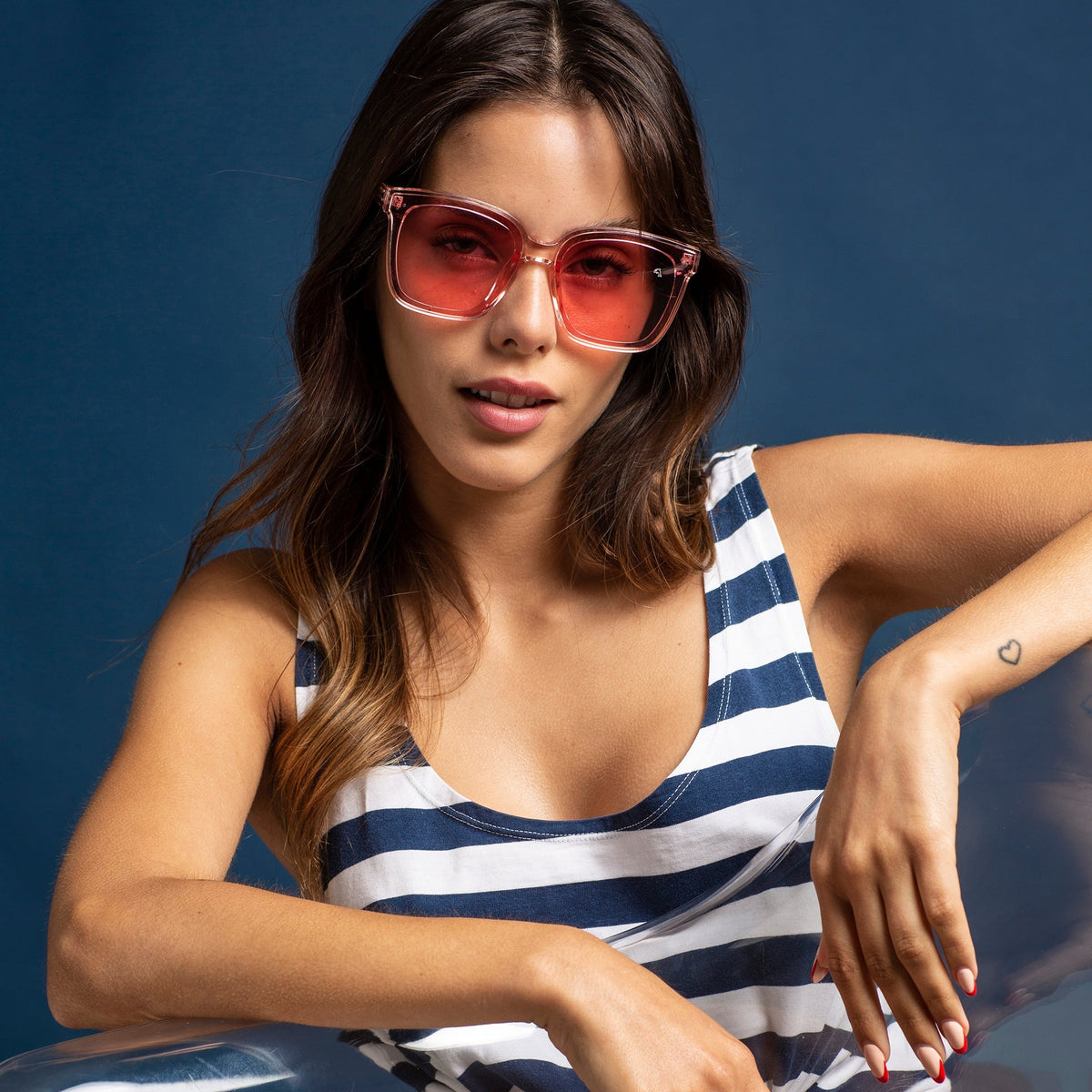 Biscayners Warren Pink Women's Sunglasses Sunglasses - Tophatter Daily Deals