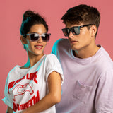 Biscayners Bill Bags Crystal Grey Sunglasses Sunglasses - Tophatter Daily Deals