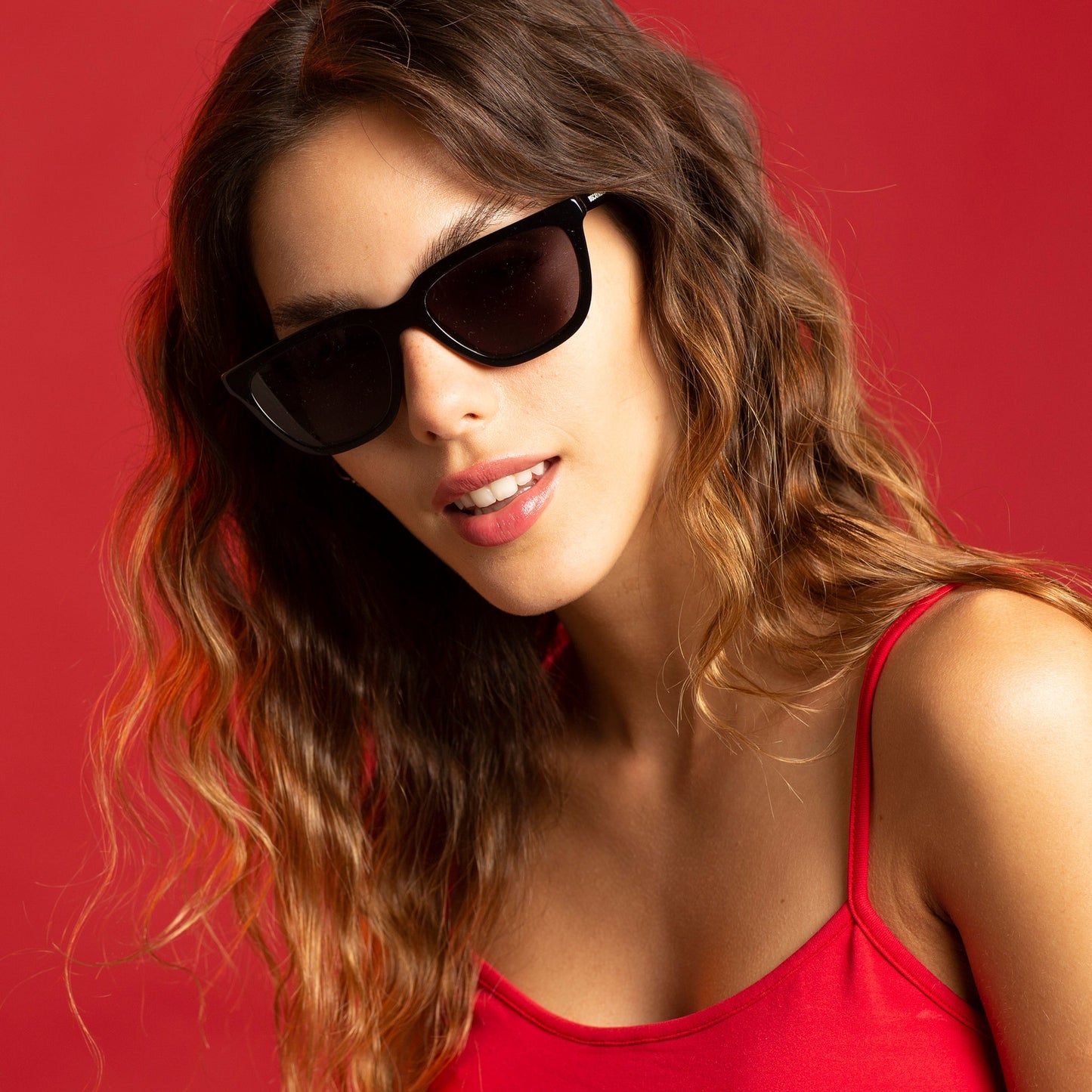 Biscayners Mashta Black Women's Sunglasses Sunglasses - Tophatter Daily Deals
