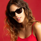 Biscayners Mashta Black Women's Sunglasses Sunglasses - Tophatter Daily Deals