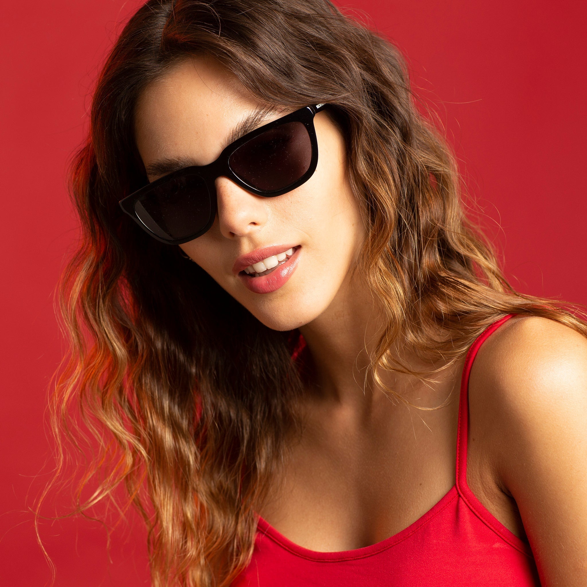 Biscayners Mashta Black Women's Sunglasses Sunglasses - Tophatter Daily Deals