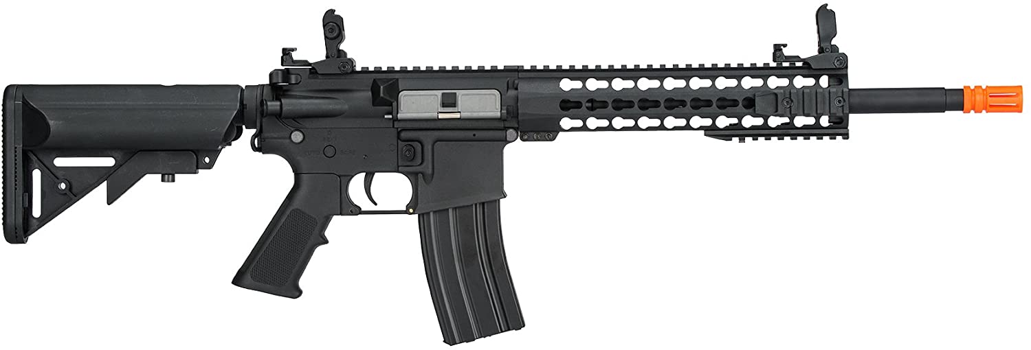 Lancer Tactical G2 Airsoft LT-19B M4 Carbine 10" AEG Rifle - BLACK - Tophatter Daily Deals