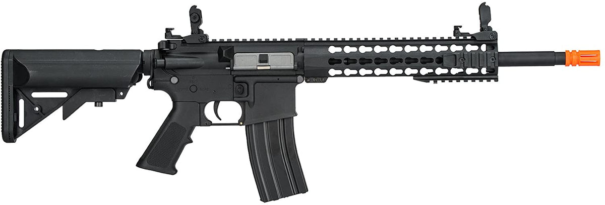 Lancer Tactical G2 Airsoft LT-19B M4 Carbine 10" AEG Rifle - BLACK - Tophatter Daily Deals