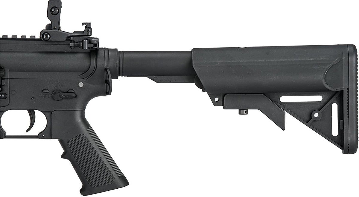Lancer Tactical G2 Airsoft LT-19B M4 Carbine 10" AEG Rifle - BLACK - Tophatter Daily Deals