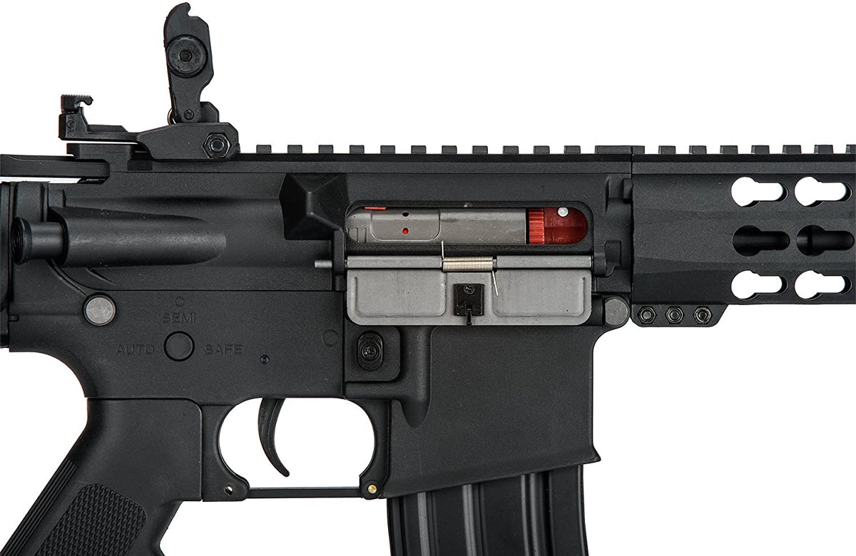 Lancer Tactical G2 Airsoft LT-19B M4 Carbine 10" AEG Rifle - BLACK - Tophatter Daily Deals